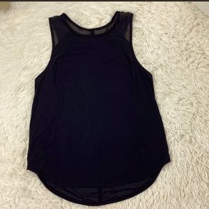 Lululemon black sculpt tank size 8